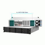 ذخیره ساز تحت شبکه کیونپ QnapTS-h1887XU-RP-E2334-16G