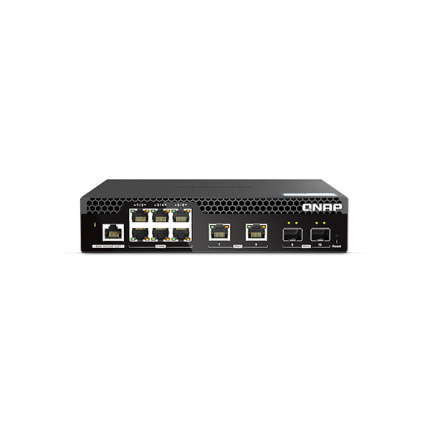 سوئیچ شبکه کیونپ مدل QSW-M2106R-2S2T