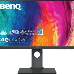 تصویر مانیتور بن‌کیو مدل PD2705Q با صفحه ۲۷ اینچی 4K UHD و پوشش 99% sRGB و AdobeRGB