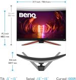 مانیتور بن کیو 31.5اینچ مدل EX3210R