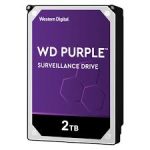 تصویر هارد اینترنال وسترن دیجیتال Purple مدل WD20PURX ظرفیت 2 ترابایت مخصوص سیستم‌های نظارتی DVR و NVR