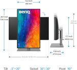 مانیتور بنکیو 27 اینچ مدل BenQ PD2725U - Image 2