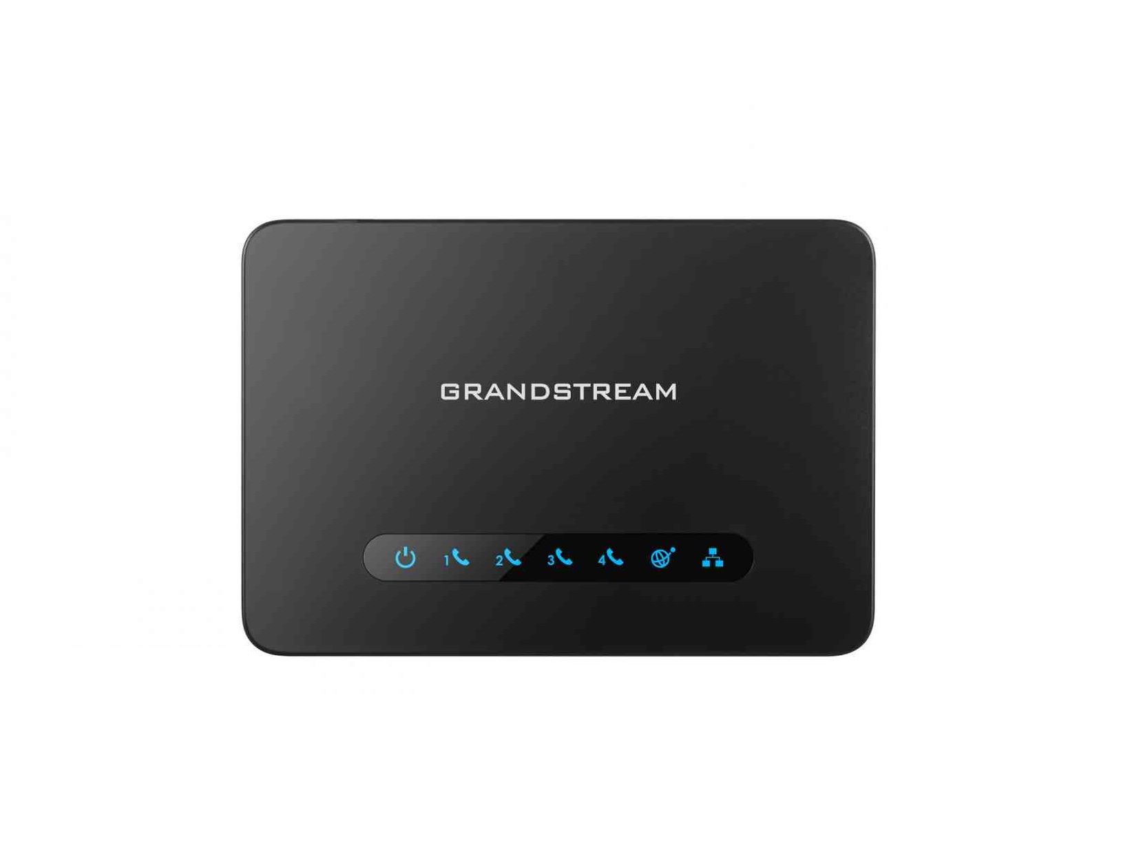 گیت‌وی FXS گرنداستریم مدل HT814 با ۴ پورت تلفن آنالوگ.